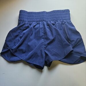 Blooming Jelly Women's Size M Blue Running Shorts